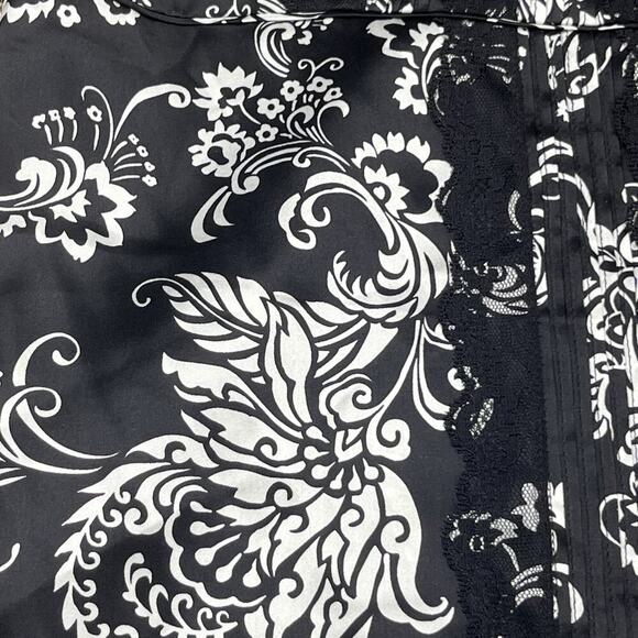 WHBM Y2K Babydoll Silk Camisole Going Out Size Medium Lace Feminine Whimsygoth - Picture 10 of 14